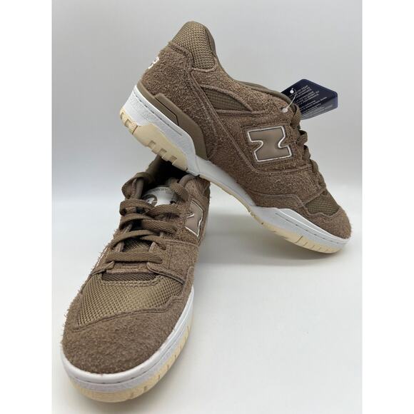 New Balance 550 Suede Mushroom BB550PHA Sneakers Men's Size 9 - Picture 5 of 12